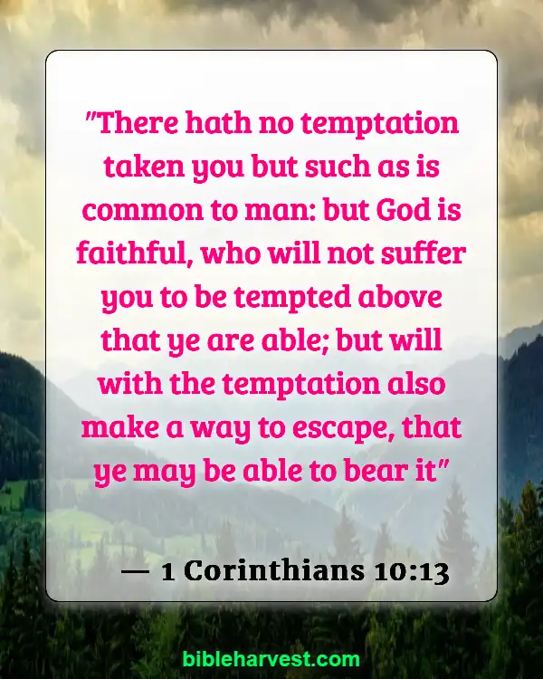 Bible Verses About Lying And Deceit (1 Corinthians 10:13)