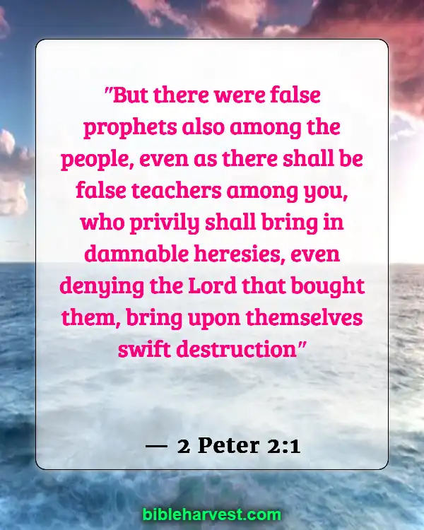 Bible Verses About Deception In The Last Days (2 Peter 2:1)