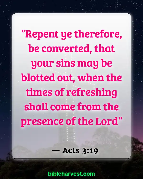 Bible Verses About Sin (Acts 3:19)