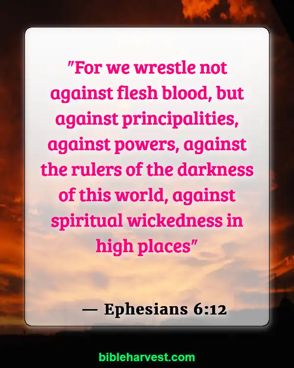 Verses About Wars (Ephesians 6:12)