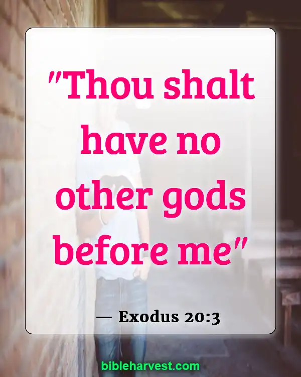 Bible verses idolatry (Exodus 20:3)