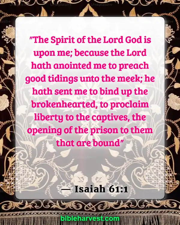 Bible Verses About Helping Others (Isaiah 61:1)