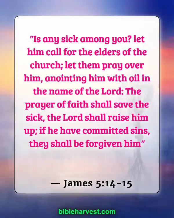 Bible Verses About Health (James 5:14-15)