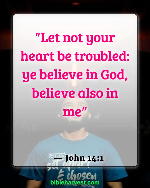 Bible Verses About Sadness (John 14:1)