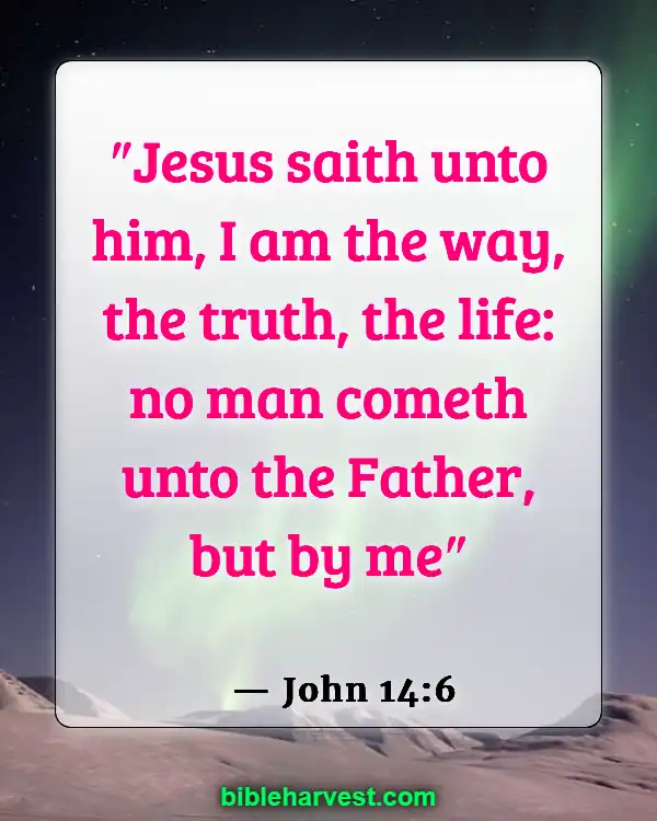 Bible Verses About Real Christian (John 14:6)