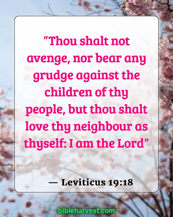 Bible Verses About Helping Others (Leviticus 19:18)