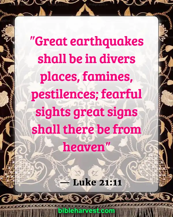 25 Bible Verses About The End Times (Luke 21:11)