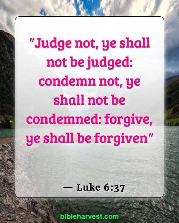 Betrayal in Bible (Luke 6:37)