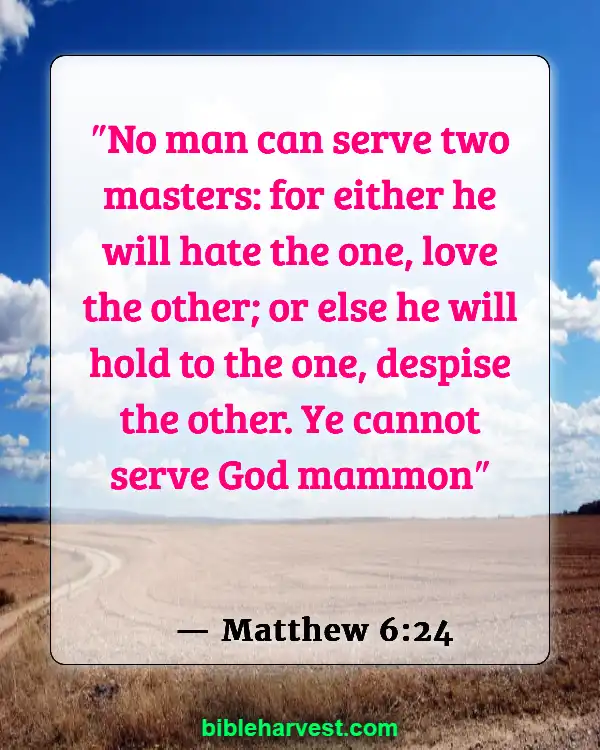 Verses About Money (Matthew 6:24)