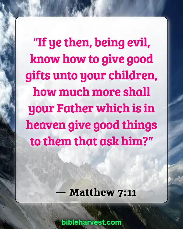 Goodness of God (Matthew 7:11)
