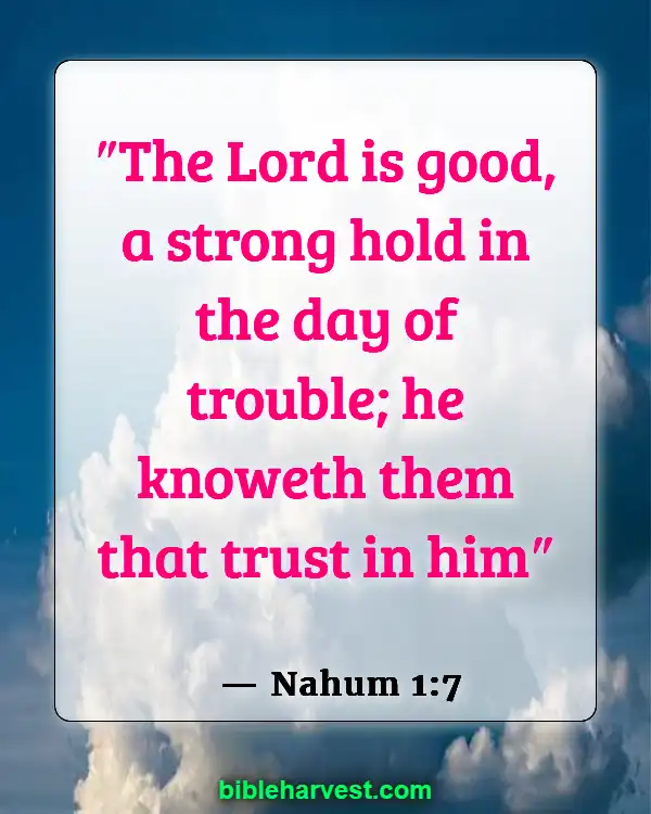 Goodness of God (Nahum 1:7)