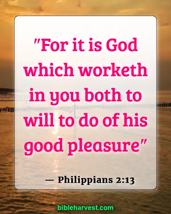 God Has A Plan For Your Life Bible Verse (Philippians 2:13)