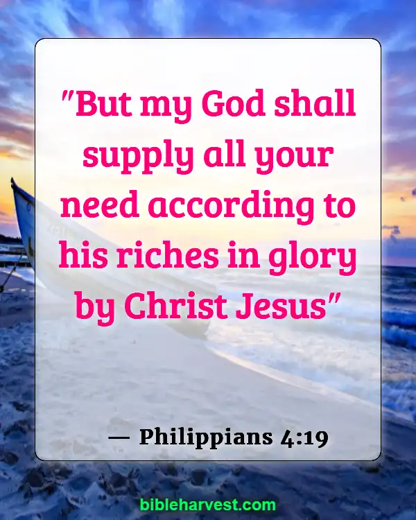 verses about the hands of God (Philippians 4:19)