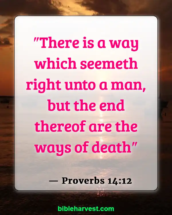 Bible Verses About Sin (Proverbs 14:12)