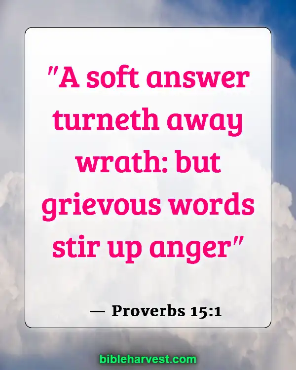 Verses about Honoring Father and Mother (Proverbs 15:1)