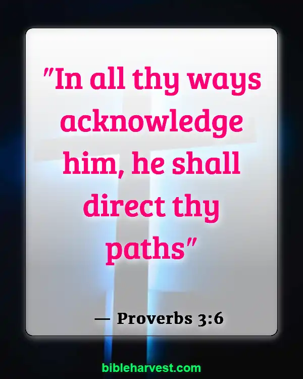 Bible Verses About Trusting God’s Plan (Proverbs 3:6)