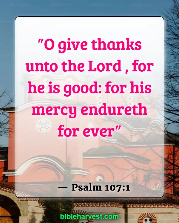 Goodness of God (Psalm 107:1)