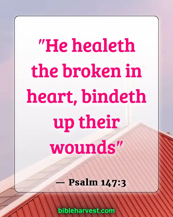 Bible Verses About Health (Psalm 147:3)