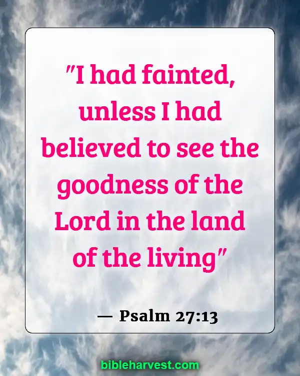 Goodness of God (Psalm 27:13)