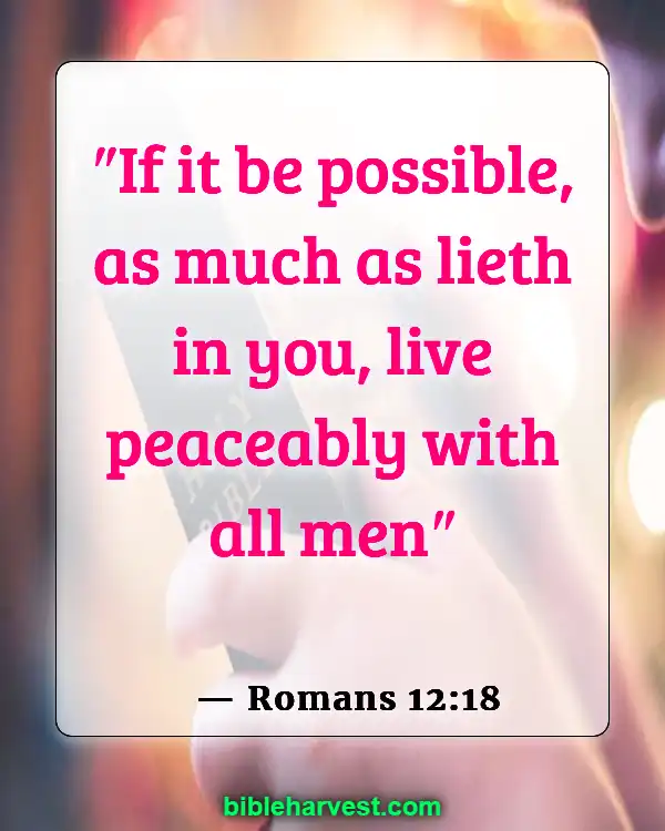 Verses about Honoring Father and Mother (Romans 12:18)