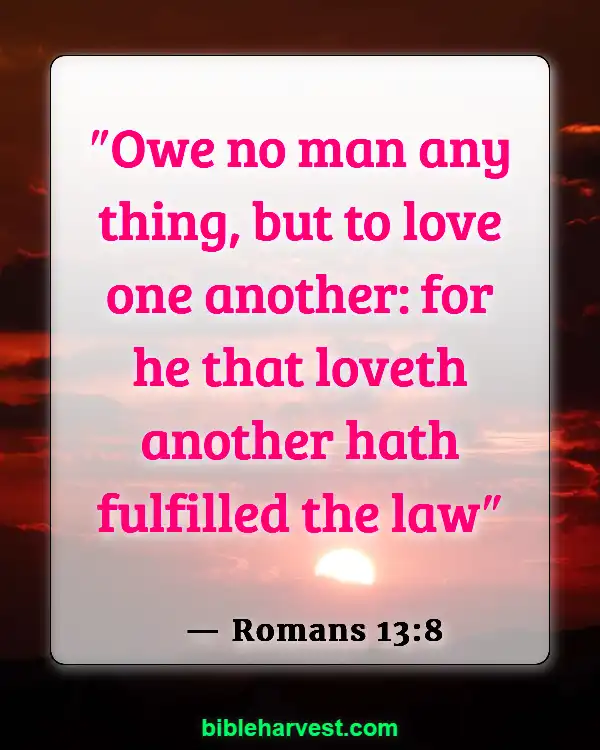 Verses About Money (Romans 13:8)