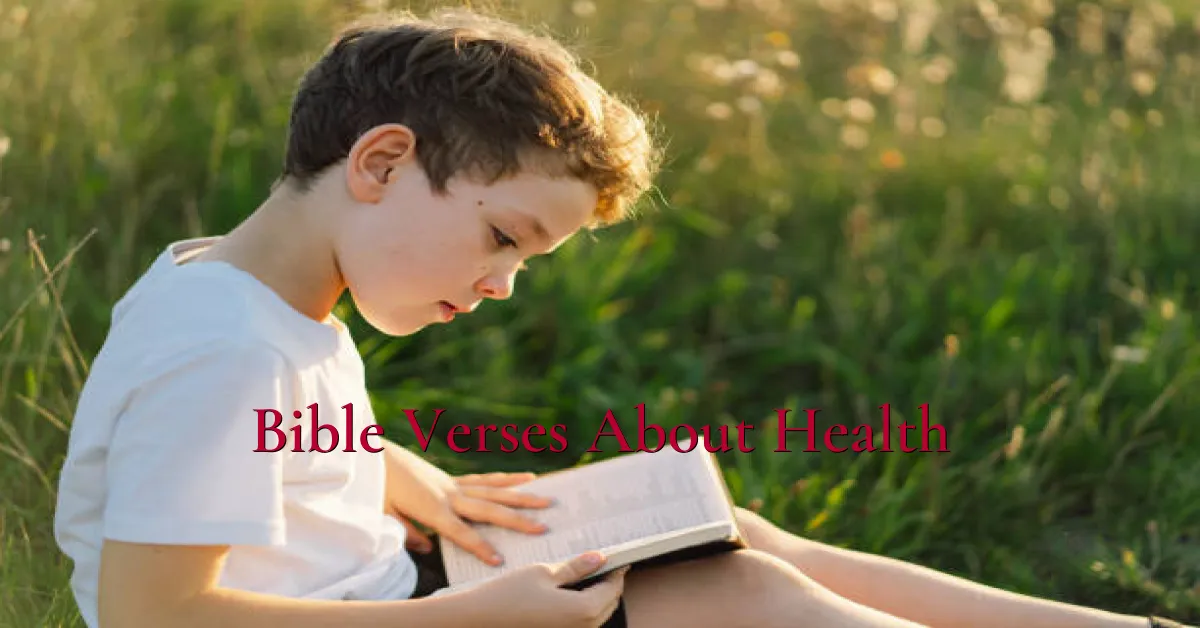 Bible Verses About Health