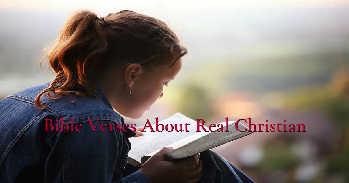 Bible Verses About Real Christian