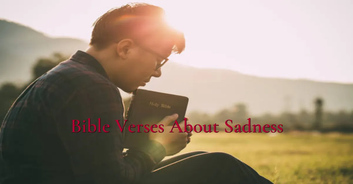 Bible Verses About Sadness