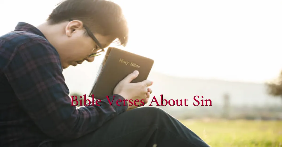 Bible Verses About Sin