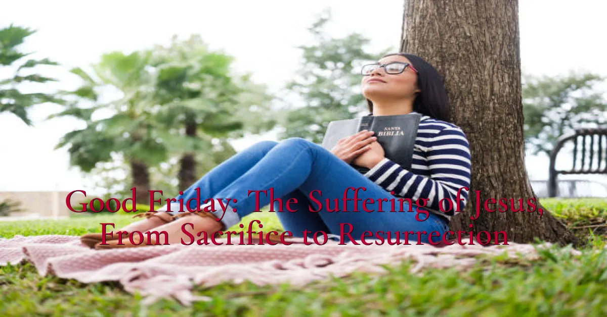 Good Friday: The Suffering of Jesus, From Sacrifice to Resurrection
