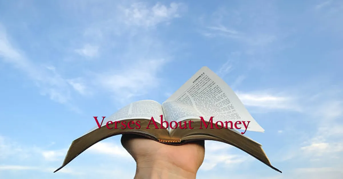 Verses About Money
